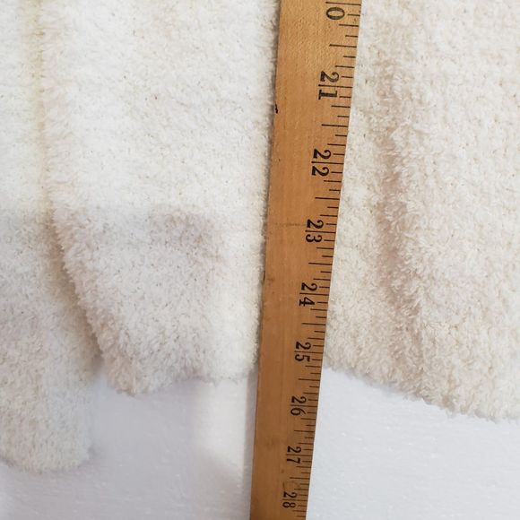 Natural Collections Mock Neck White Sweater, Size Large - Picture 7 of 10